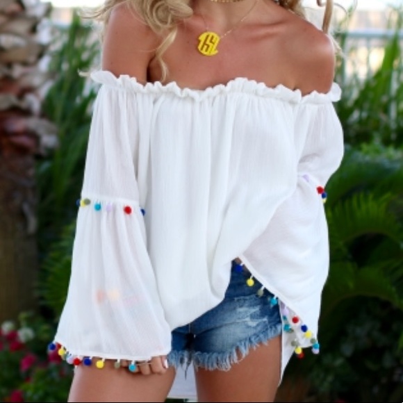 OTS Pom Pom Top - Picture 4 of 4